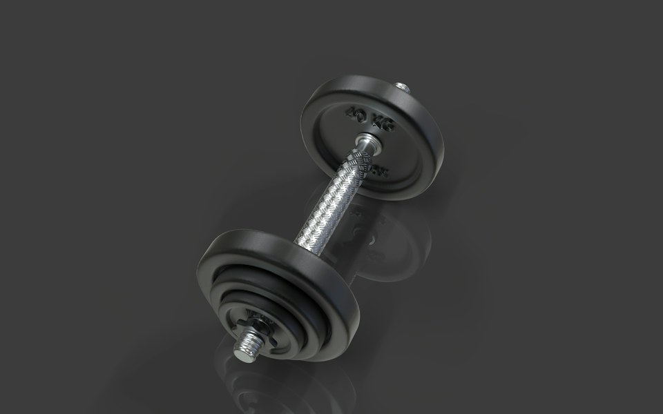 Mancuernas para entrenamiento